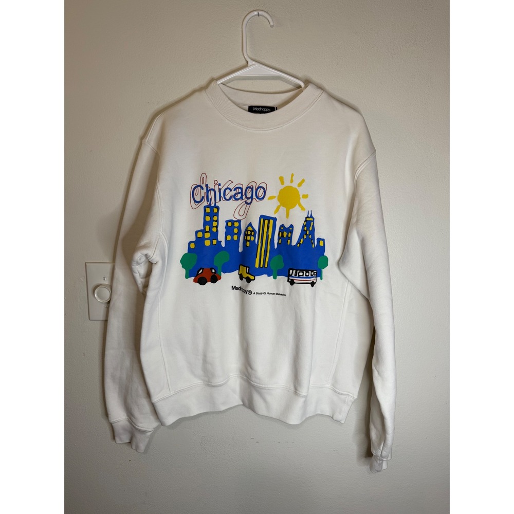 Madhappy Chicago Exclusive Crewneck Unisex Size XS‎ NWT